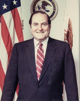 Portrait of Deputy Attorney General Arnold I. Burns
